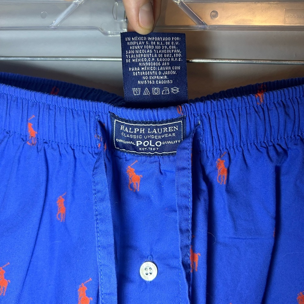 Polo Ralph Lauren all-over pony pajama pants - Picture 5 of 6
